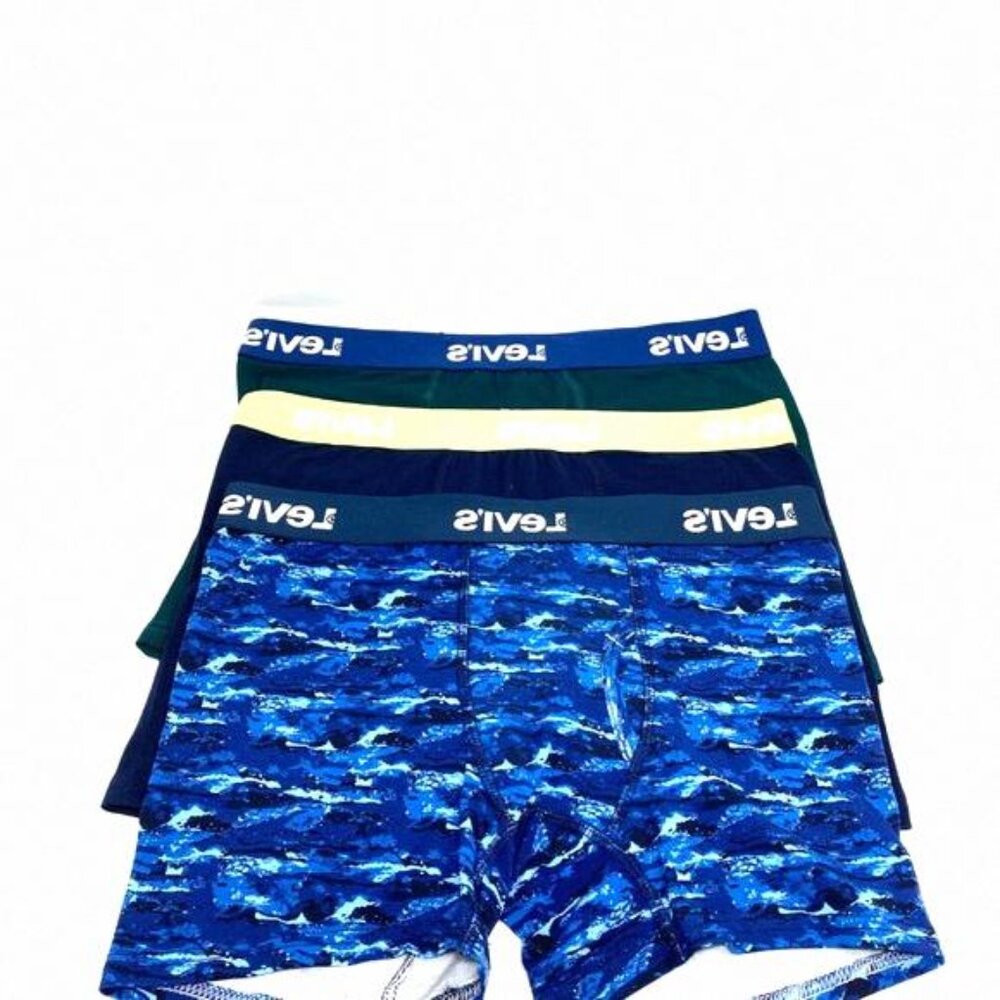 💖MEGA SALE💖 Levi's 3 Pack Men's Size Boxer Brief 0597 37453 Trunks Cotton
